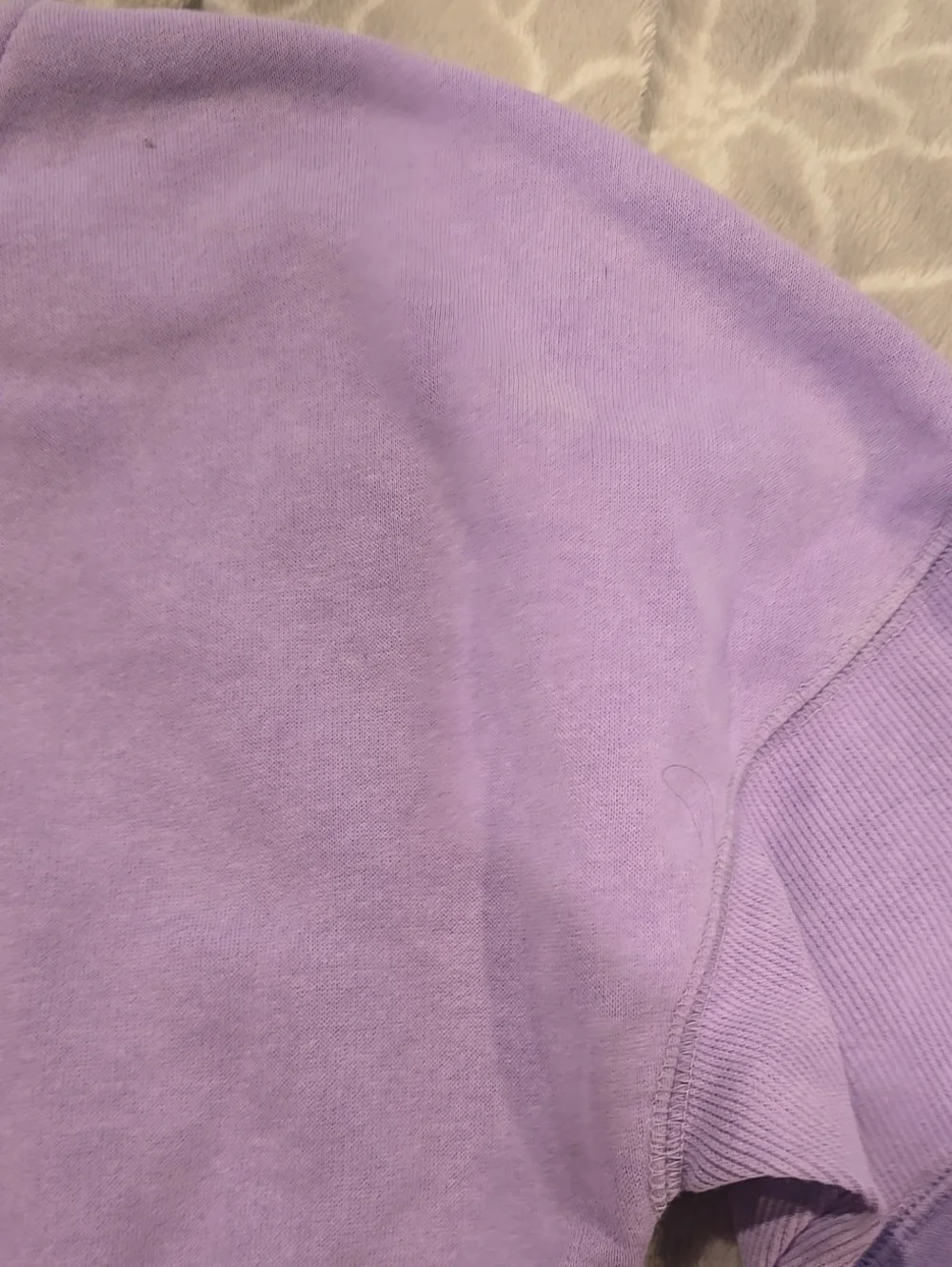New Purple Washed Style Justice Zip Up